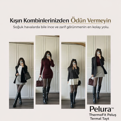 Pelura™ Peluş Termal Toparlayıcı Tayt